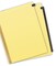 Avery Gold Reinforced Leather Tab Dividers, 31-Tab, 1-31, Letter Size, Black, 31 per Set (11352)